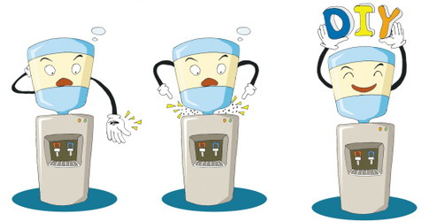 饮水机清洗宣传图